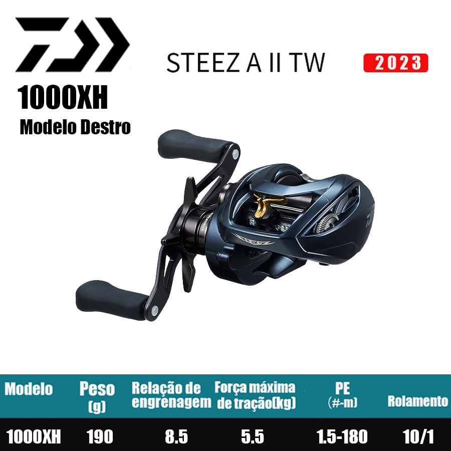 DAIWA 2023 STEEZ AII TW 1000XH Modelo Destro