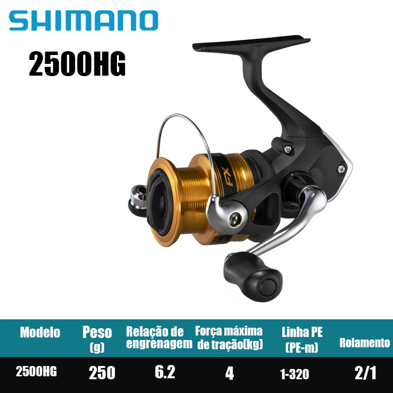 SHIMANO 2019 FX carretel de pesca spinning carretel de água doce peças de pesca de água salgada Origem: Malásia