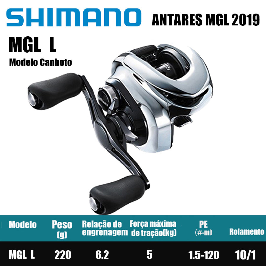 SHIMANO 2019 ANTARES 6.2 Modelo Canhoto