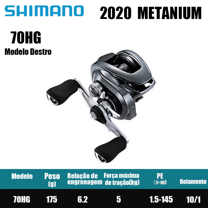 SHIMANO 2020 METANIUM 70HG Modelo Destro