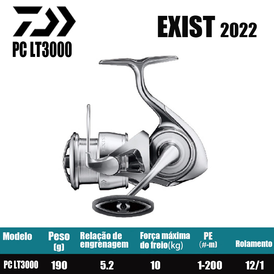DAIWA 2022 EXIST PC LT3000