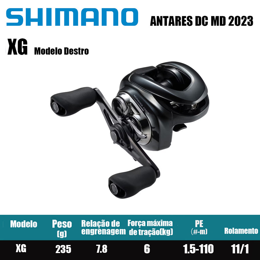 SHIMANO 2023 ANTARES DC MD XG Modelo Destro