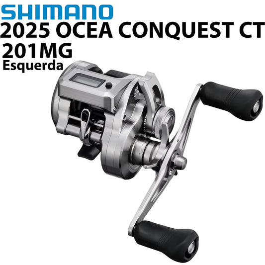 SHIMANO 2025 OCEA CONQUEST CT 201MG Carretilha Esquerda