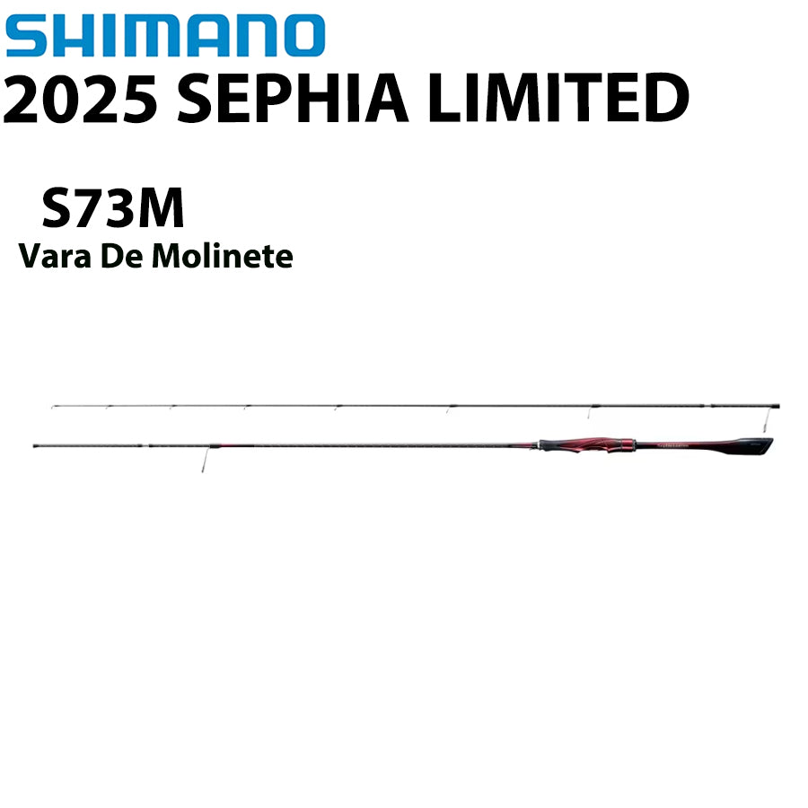 SHIMANO 2025 SEPHIA LIMITED S73M Vara De Molinete