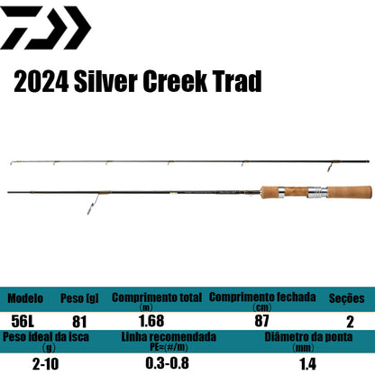 DAIWA 2024 Silver Creek Trad 56L para molinetes de pesca