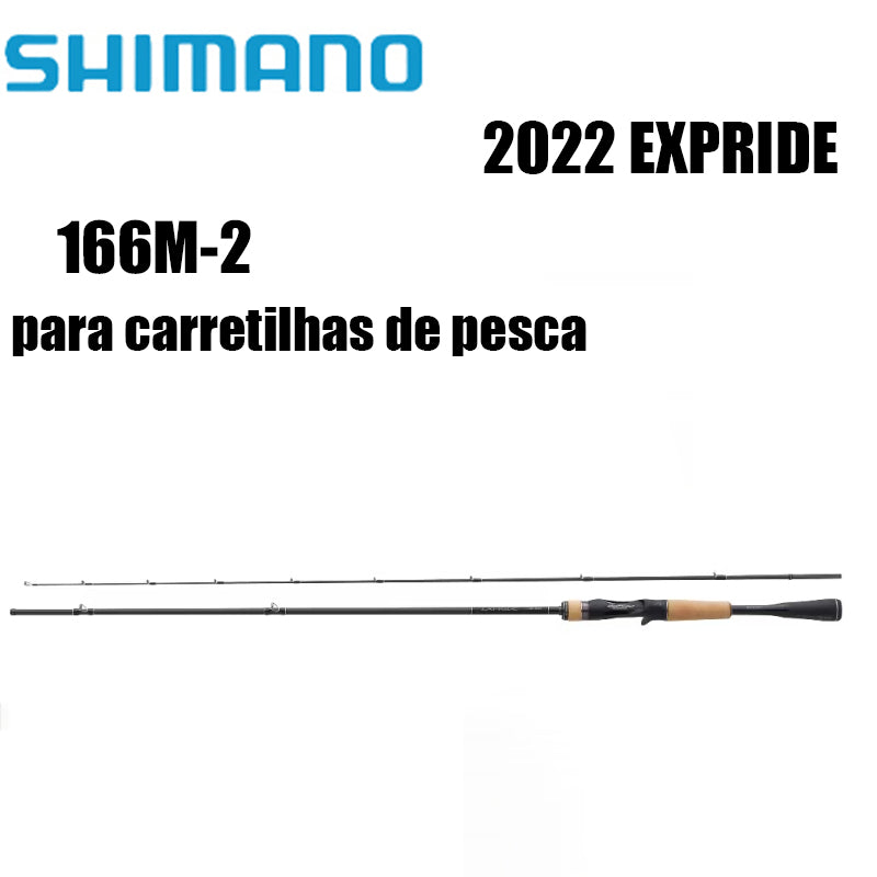 SHIMANO 2022 EXPRIDE 166M-2 para carretilhas de pesca