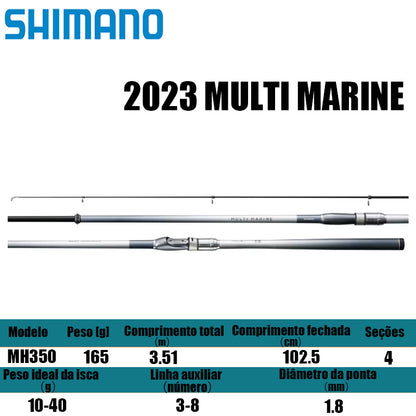 SHIMANO 2023 MULTI MARINE MH350 para molinetes de pesca