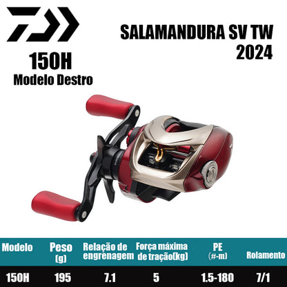 DAIWA 2024 SALAMANDURA SV TW 150H Modelo Destro