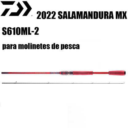 DAIWA 2022 SALAMANDURA MX S610ML-2 para molinetes de pesca