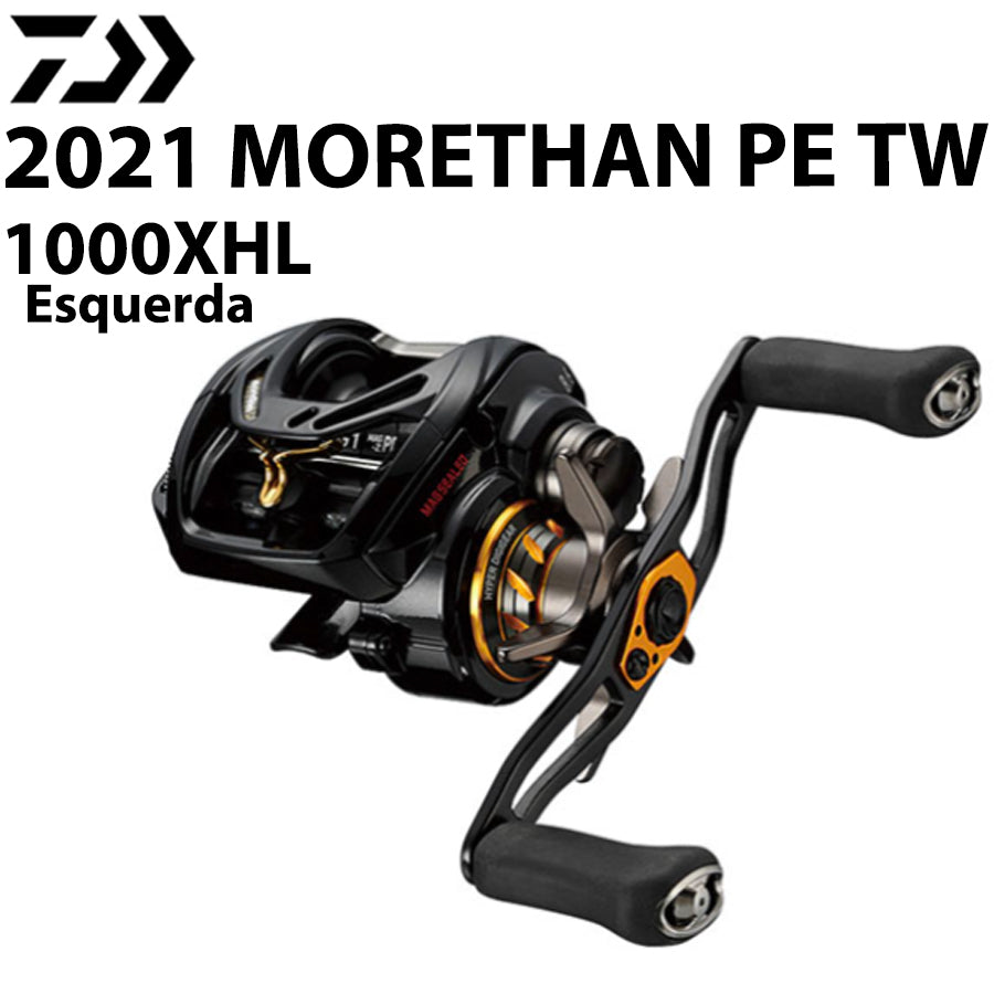 DAIWA 2021 MORETHAN PE TW 1000XHL Carretilha Esquerda