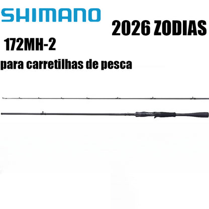 SHIMANO 2026 ZODIAS 172MH-2 para carretilhas de pesca
