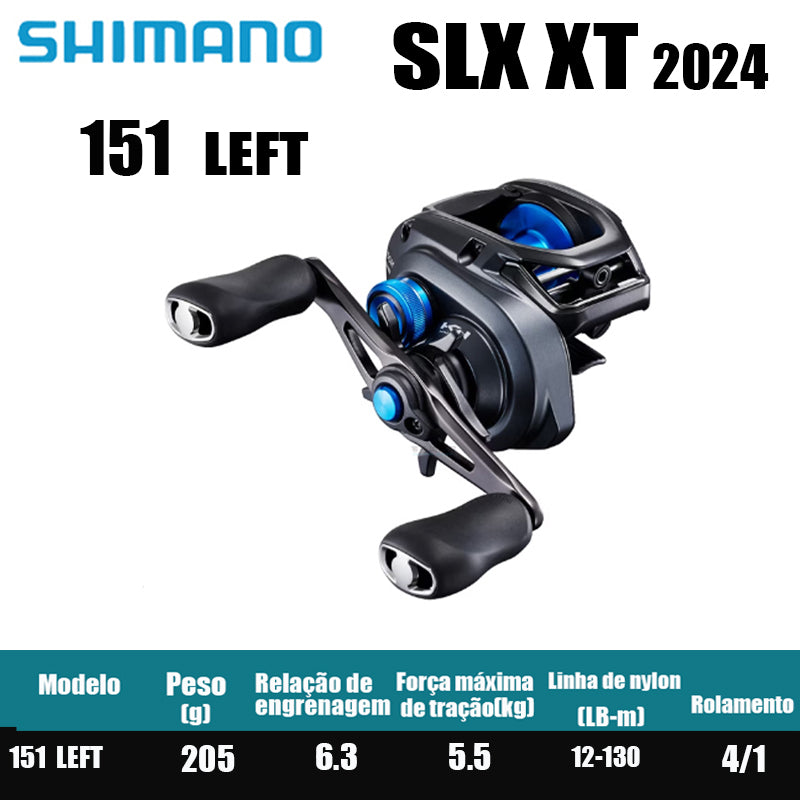 Carretilha De Arremesso SHIMANO 2024 SLX XT , Peça De Reposição Para Pesca Em Água Doce E Salgada. Local De Produção: Malásia.