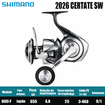 DAIWA 2026 CERTATE SW 8000-P