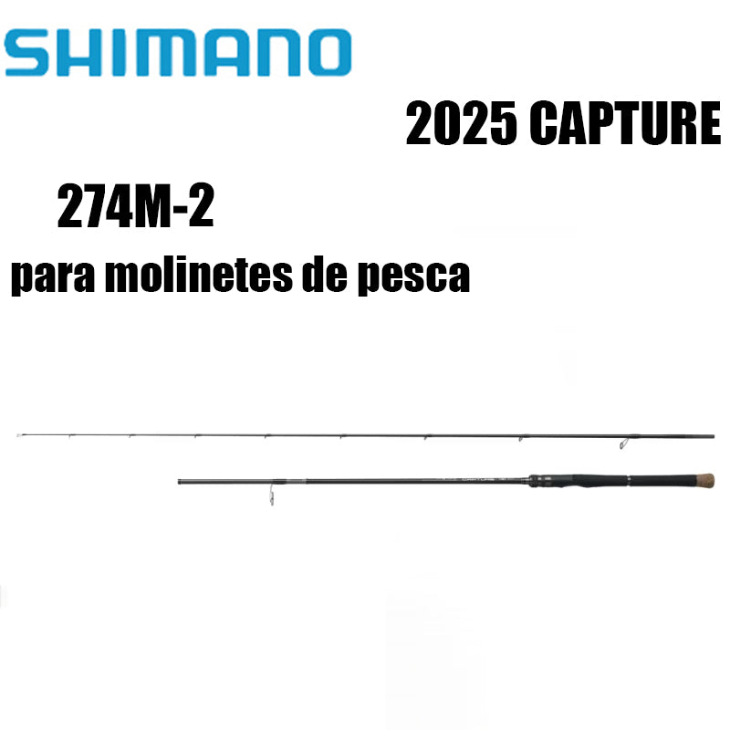 SHIMANO 2025 CAPTURE 274M-2 para molinetes de pesca