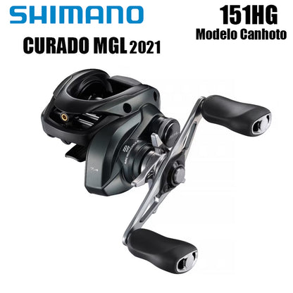 SHIMANO 2021 CURADO MGL 151HG Modelo Canhoto