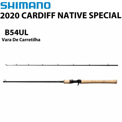 SHIMANO 2020 CARDIFF NATIVE SPECIAL B54UL Vara De Carretilha
