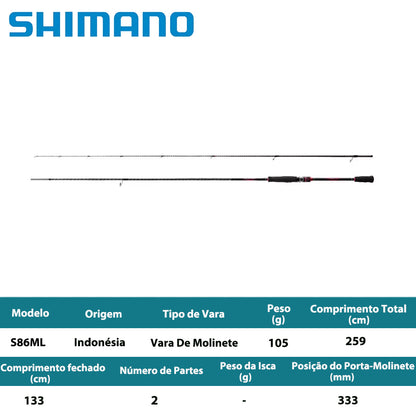 SHIMANO 2022 SEPHIA BB S86ML Vara De Molinete