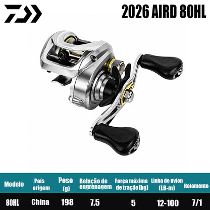 DAIWA 2026 AIRD 80HL Modelo Canhoto