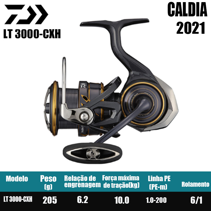 DAIWA 2021 CALDIA carrete de pesca carrete de filação de água doce peças de pesca de água salgada Origem China