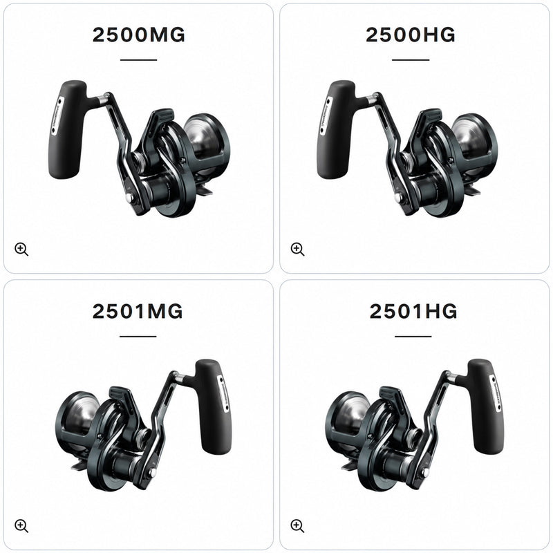 SHIMANO 2024 OCEA JIGGER LD 2500MG Carretilha Direita