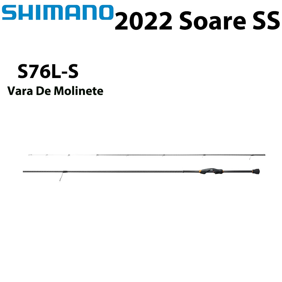 SHIMANO 2022 Soare SS S76L-S Vara De Molinete