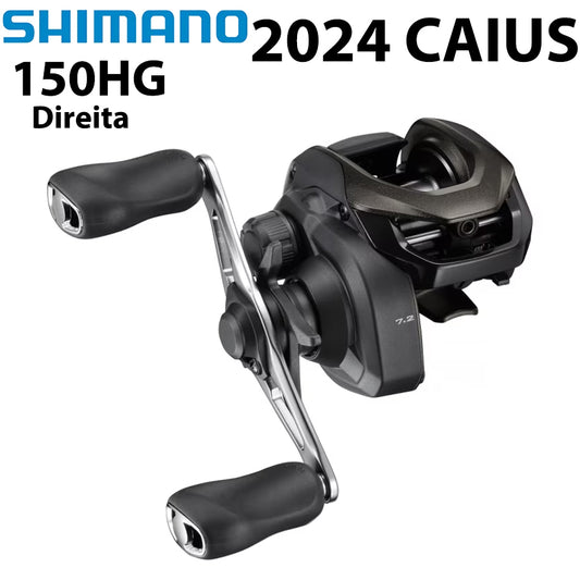 SHIMANO 2024 CAIUS 150HG Carretilha Direita