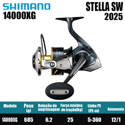 SHIMANO 2025 STELLA SW 14000XG