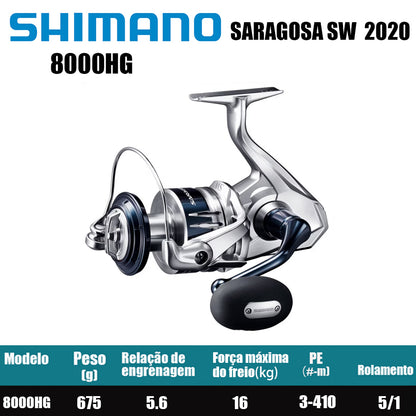SHIMANO 2020 SARAGOSA SW 8000HG