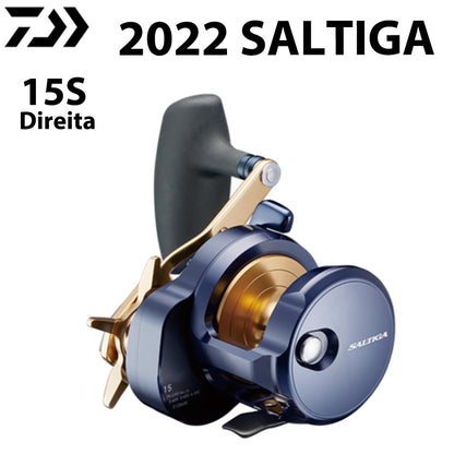 DAIWA 2022 SALTIGA 15S Carretilha Direita