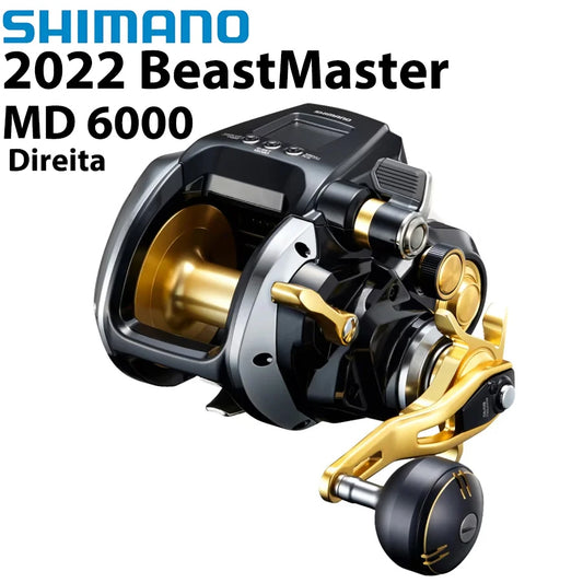 SHIMANO 2022 BEASTMASTER MD 6000 carretilha elétrica Direita