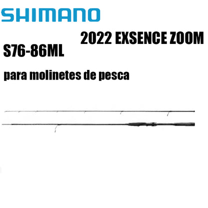 SHIMANO 2022 EXSENCE ZOOM S76-86ML para molinetes de pesca