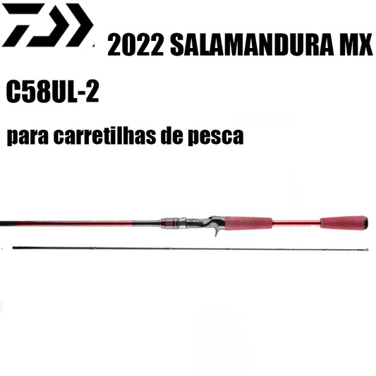 DAIWA 2022 SALAMANDURA MX C58UL-2 para carretilhas de pesca