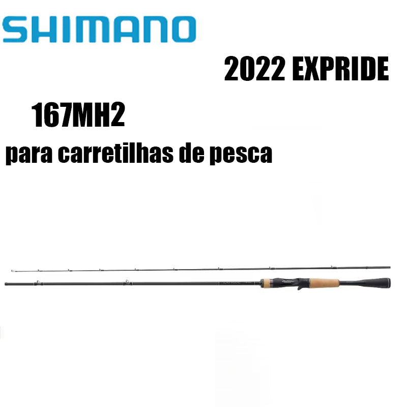 SHIMANO 2022 EXPRIDE 167MH-2 para carretilhas de pesca