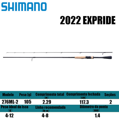 SHIMANO 2022 EXPRIDE 276ML-2 para molinetes de pesca