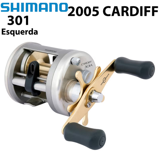SHIMANO 2005 CARDIFF 301 Carretilha Esquerda