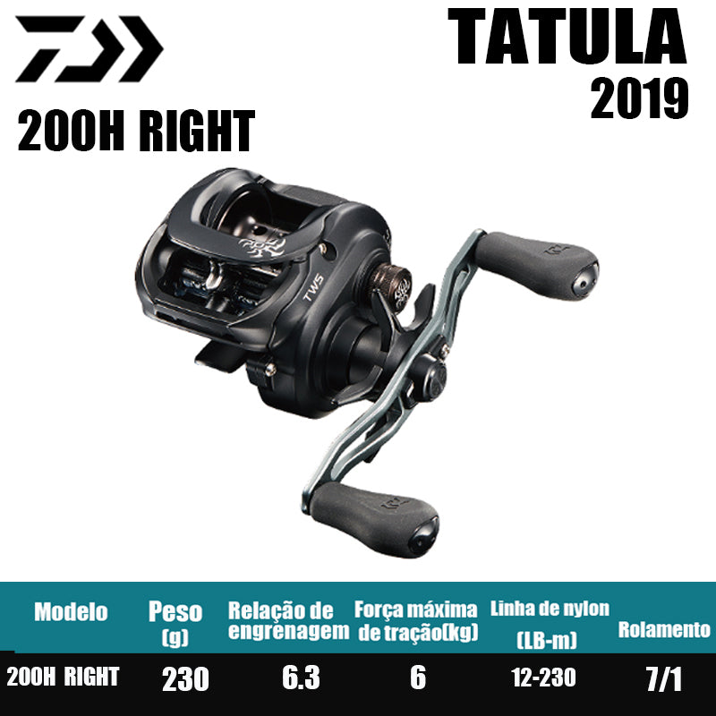 Carretilha De Arremesso DAIWA 2019 TATULA 150 200Série, Peça De Reposição Para Pesca Em Água Doce E Salgada. Local De Produção: Tailândia