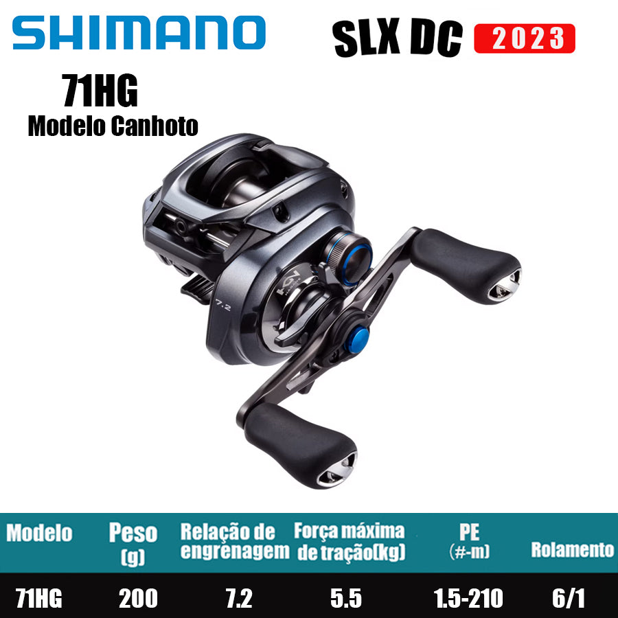 SHIMANO 2023 SLX DC 71HG Modelo Canhoto