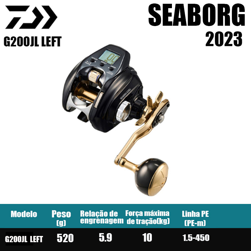 DAIWA SEABORG 100 200 300 400 500 600 Electric Reel Salt Water Fishing Reel fishing parts Origin: Japan Deep sea boat fishing  Electric winch wheel