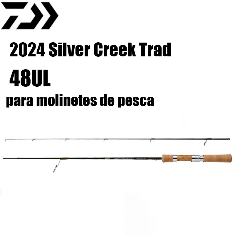 DAIWA 2024 Silver Creek Trad 48UL para molinetes de pesca