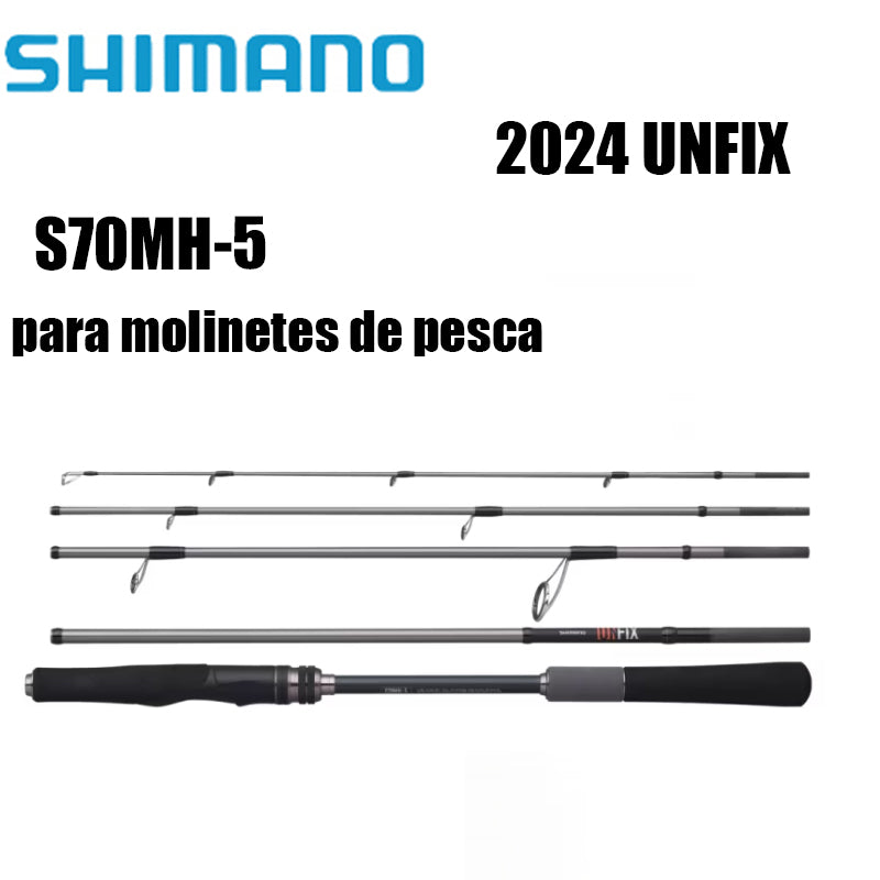 SHIMANO 2024 UNFIX S70MH-5 para molinetes de pesca