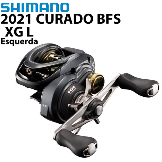 SHIMANO 2021 CURADO BFS XG L Carretilha Esquerda