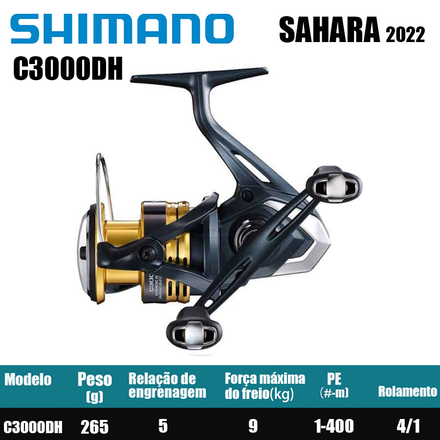 SHIMANO 2022 SAHARA C3000DH