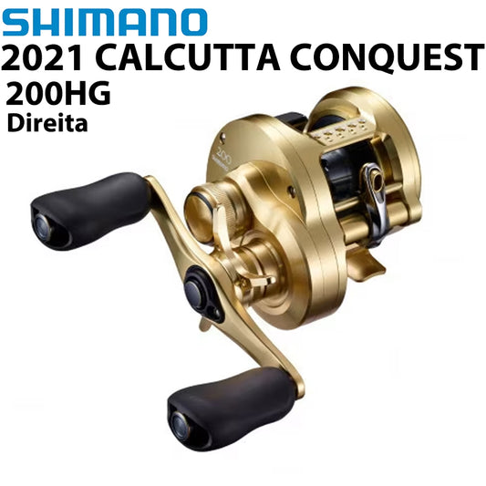 SHIMANO 2021 CALCUTTA CONQUEST 200HG Carretilha Direita
