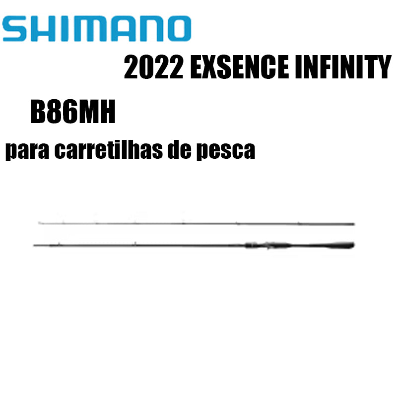SHIMANO 2022 EXSENCE INFINITY B86MH para carretilhas de pesca