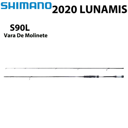 SHIMANO 2020 LUNAMIS S90L Vara De Molinete