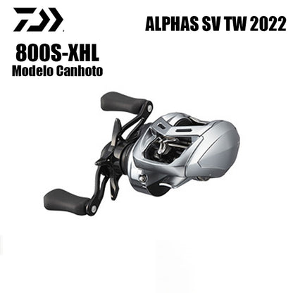 DAIWA 2022 ALPHAS SV TW 800S-XHL Modelo Canhoto