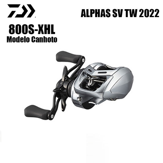 DAIWA 2022 ALPHAS SV TW 800S-XHL Modelo Canhoto