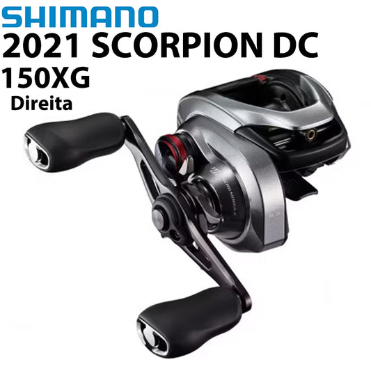SHIMANO 2021 SCORPION DC 150XG Carretilha Direita