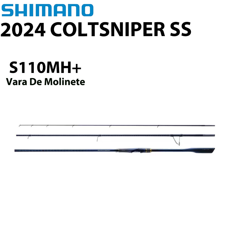 SHIMANO 2023 NESSA LIMITED S110MH+ Vara De Molinete
