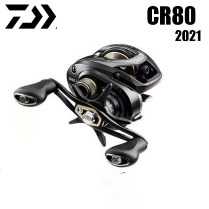 DAIWA 2022 CC80 CR80 peças de pesca, carretilha para pesca em água salgada e doce, carretilha de pesca baitcast. Origem: China.